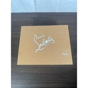 Christian Louboutin Empty Shoe Box Original Designer Packaging EU 37.5 US 7.5